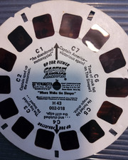 VIEW MASTER REEL H43 002-018 - C "CAPTAIN AMERICA" - MARVEL - 1977