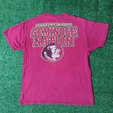 Vintage Y2K florida state Seminoles tshirt size large 