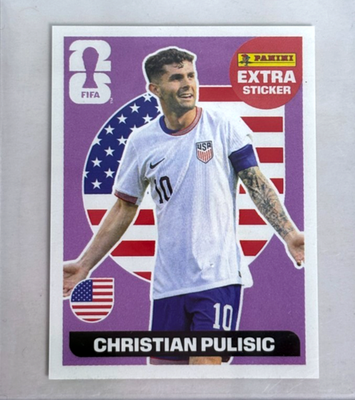 2026 FIFA WC USA 2026 Panini #09 CHRISTIAN PULISIC USA STICKER