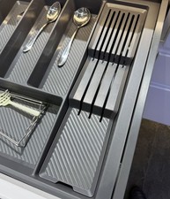 Messerhalter Messerablage für Besteckeinsatz MAX Messerblock Küche Messereinsatz