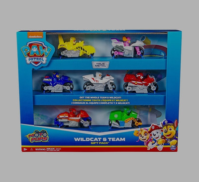 PAW Patrol Moto Pups True Metal Collectible Die-Cast Vehicles, 7 Pieces