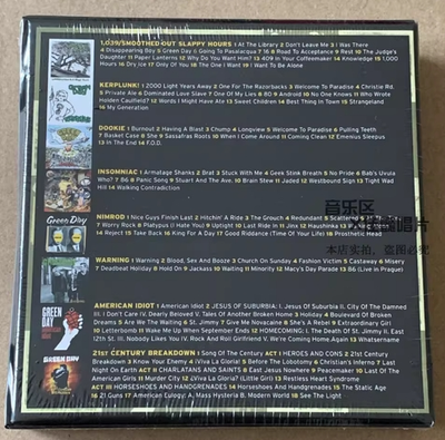 Green Day – The Studio Albums 1990 - 2009 EU 8CD Box Set, Limited