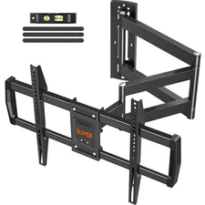 ELIVED Outdoor Long Arm TV Wall Mount for Most 42-75 Inch TVs, Holds 99 lbs