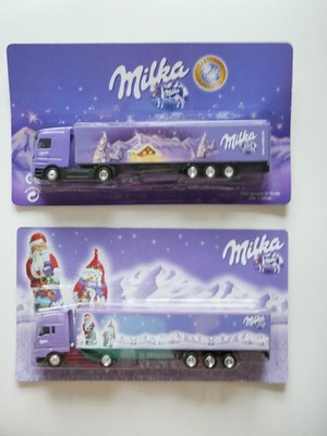 ~ 2x Werbetruck ~ Milka ~  Weihnachten ~  OVP ~