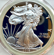 2016 W American $1 Silver Eagle Proof PR70 PCGS United States Dollar 1oz .999