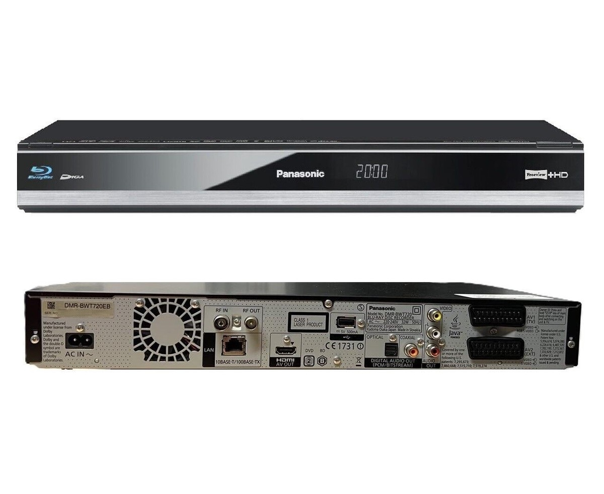 Panasonic DMR-BWT720 3D Blu-Ray Player for sale online | eBay UK