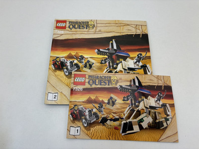 LEGO   Bauanleitung Pharaos Quest 73326 Instruction ungelocht 222