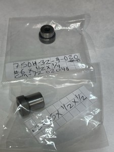 Headed Press-Fit Drill Bushing .2645”IDx1/2” ODx1/2”L| #7x1/2x1/4” Qty.2 (26M48)
