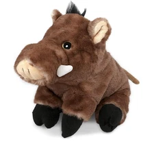 Dollibu Plush Wild Boar Stuffed Animal Soft