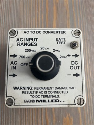 Voltmeters & Accessories, CP Multimeters & Shunts- Selectable Impedance Adapter