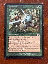 MTG Magic The Gathering Steely Resolve Onslaught Regular MP