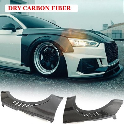 For Audi A3 B9 S3 RS3 2014-20 DRY Carbon Fiber Front Passenger Side Fender Cover