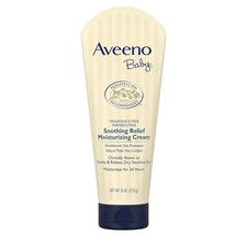 Aveeno Baby Soothing Relief Moisturizing Cream for Whole Body - 227 gm Free Ship