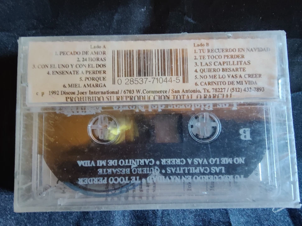 Los Rieleros Del Norte "Pecado De Amor" Original 1992 Joey Rec. Brand New Sealed - Image 3 of 4