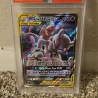 Pokémon Mewtwo & Mew GX SM Black Star Promo SM191 TAG TEAM Full Art Holo PSA 10