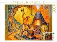 Calvendo Puzzle Hephaestus, God Of Fire | 2000 Pieces, Finished Size 35.4 × 26.4