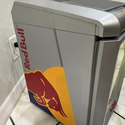 Red Bull Mini Fridge Lighted Cooler RB-GDC ECO LED With Locking