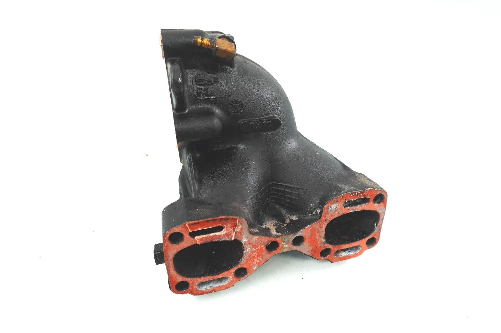 1996-2005 Sea-Doo 3D GTI RFI OEM Exhaust Manifold (Black) Freshwater 420979483