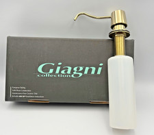 Giagni K11 Deck Mounted Soap Dispenser Polished Brass New In Box K11-MB Sink