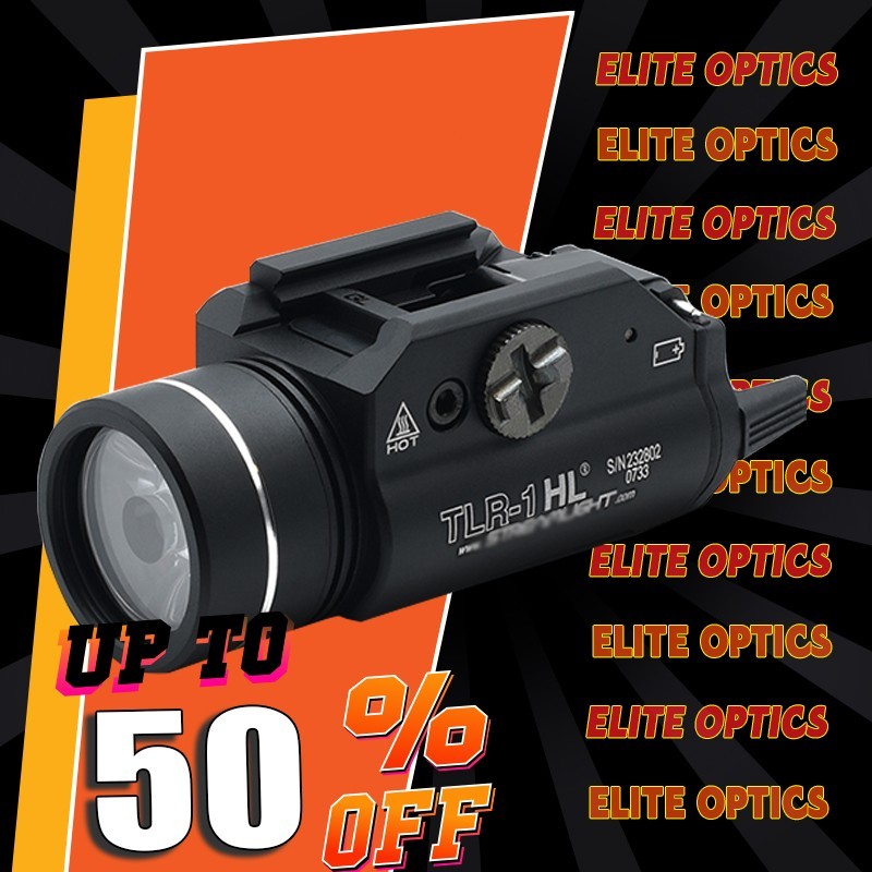Best Clone TLR-1 C4LED Tactical Strong Weapon Light 1000 Lumen Flashlight w LOGO