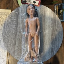 Fibre Craft VTG 15" Chief Doll NEW Native American Indian w/Bead Kit 3211