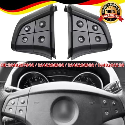 2x LENKRADSCHALTER TASTEN FÜR MERCEDES FÜR BENZ W164 W245 ML/GL B/R-KLASSE DE