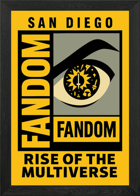 San Diego Fandom: Rise of Multivers Gerahmtes Wandbild Poster Leinwanddruck Bild