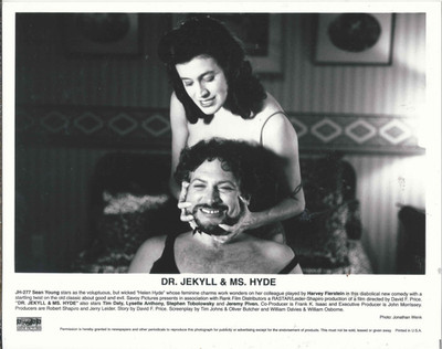 DR JEKYLL & MS HYDE 10X8 FOTO VINTAGE SEAN YOUNG
