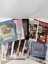 Cross Stitch Leisure Arts Magazine Patterns Homestead, Holiday, Christmas Lot