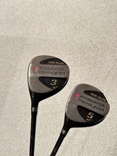 Top-Flite Intimidator Titanium 400 Fairway Woods 3 & 5  Ultralite R80 Shaft Left
