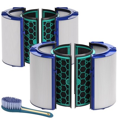 2 Pack TP04 HP04 Filter Replacement Compatible with Dyson TP04 HP04 DP04 TP05...