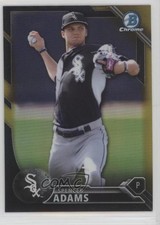 2016 Bowman Chrome Prospects Black & Gold Refractor Spencer Adams #BCP190 1tr