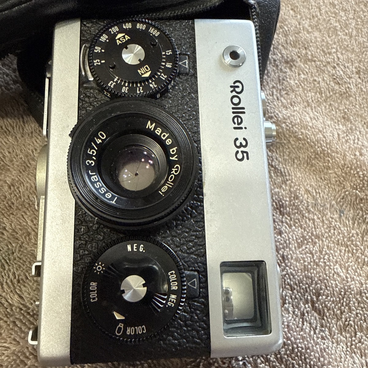 Rollei 35 Zeiss 40mm Tessar f/3.5 Lens | eBay
