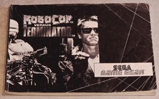 Notice Seul Manual Only Robocop Vs The Terminator Sega Game Gear Vx