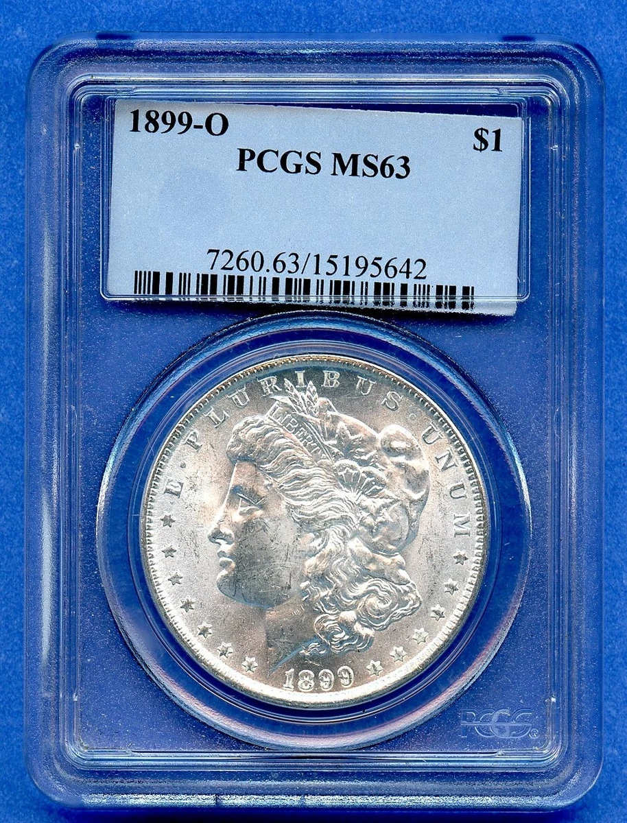 MS 63 Graded 1899 Year Morgan US Dollars (1878-1921) for sale | eBay
