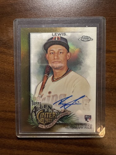 Royce Lewis [Gold] #AGA-RL 2022 Topps Allen & Ginter Chrome Autographs card