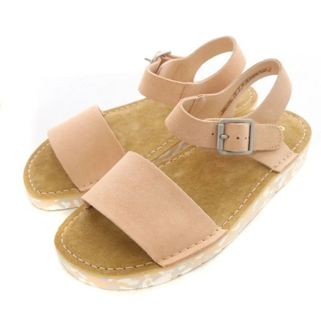Sandali Clarks Originals Lunan Strap Renan scamosciati con scatola UK4 5 23 5 cm usati 10ce