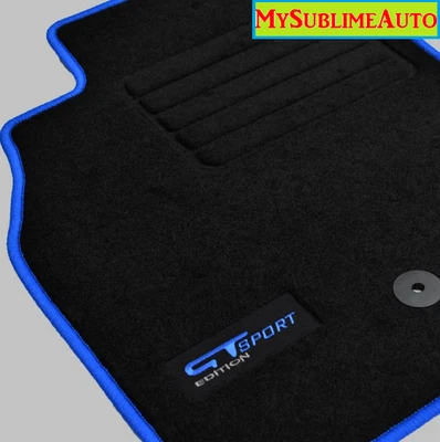 Tapis Sol Renault Mégane III 3 Coupé De 2008 à 2012 Edition Logo Velours Brodé - Photo 1/2
