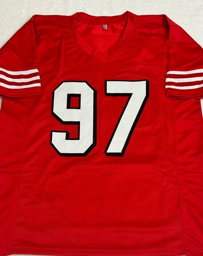 Maglia calcio firmata Nick Bosa San Francisco 49ers certificato di autenticità - Foto 6 di 7