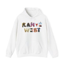 Kanye West Album Covers Unisex Heavy Blend Hooded Sweatshirt