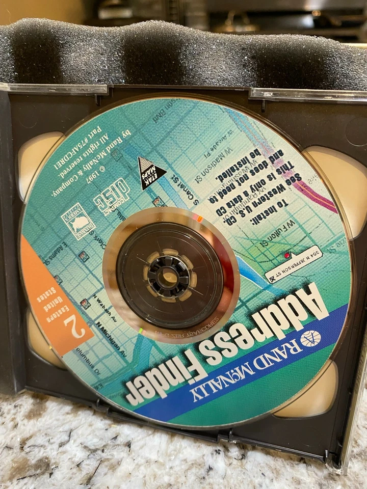 Rand McNally Address Finder Win 95/98 CD - Image 2 of 4