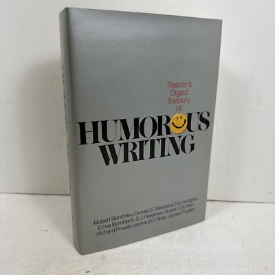 Reader's Digest Treasury Of Humorous Writing First Edition hardcover & DJ