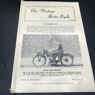 OFFICIAL JOURNAL  THE VINTAGE  MOTORCYCLE  CLUB MAGAZINE 