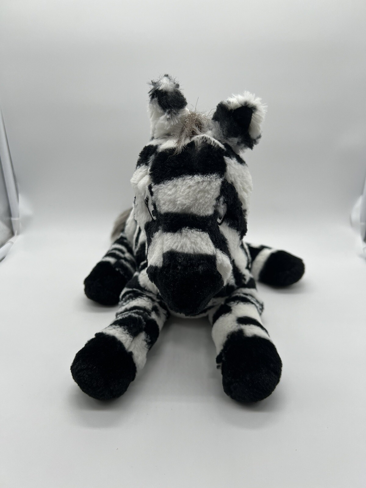 Soft Zebra Plush 12