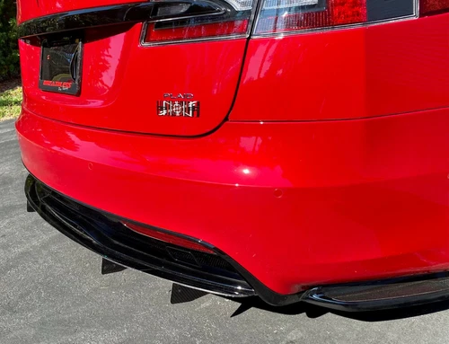 B.P.W. GT3 Carbon Fiber Diffuser Extension Tesla S Plaid 2021-2022