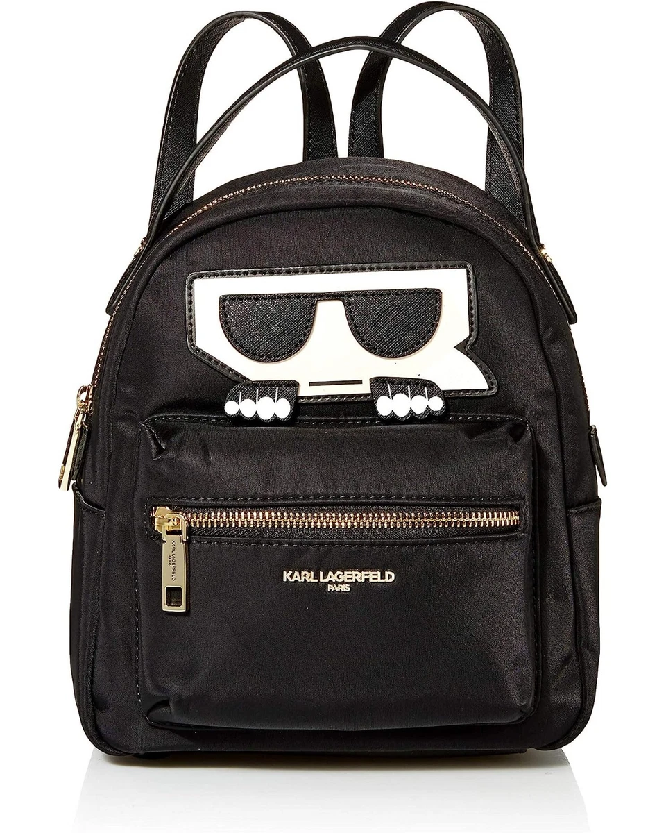 Karl lagerfeld hotsell black backpack