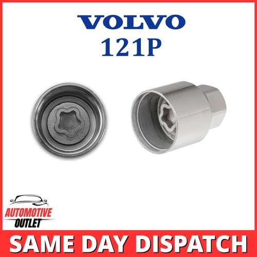 MASTER LOCKING WHEEL SECURITY NUT KEY BOLT SOCKET REMOVER 121P FOR VOLVO XC60 UK