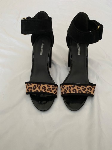 black leopard trainers