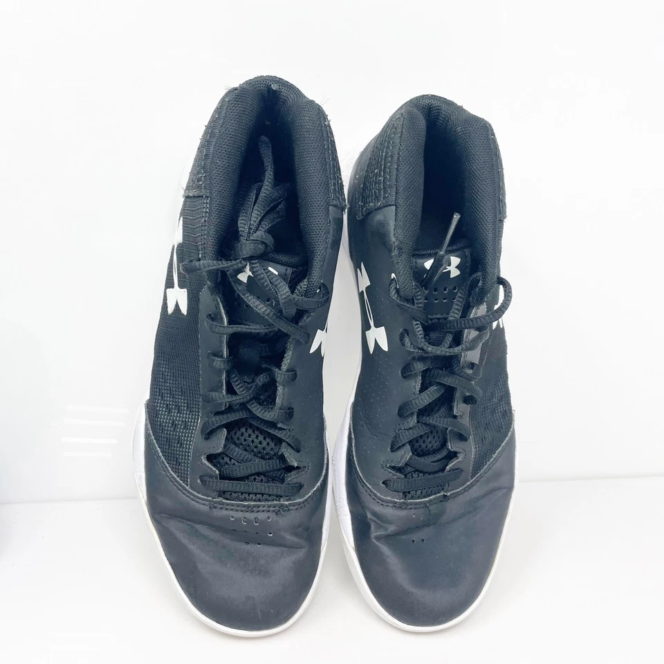 Under Armour Womens Jet 3020633-100 Black Basketball Shoes Sneakers Size 8.5 - Image 4 of 4