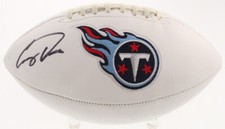 Corey Davis Signed Tennessee Titans Football JSA